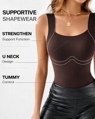 🔥 BIG SALE - 50% OFF 🔥 Women's New Skin Bottom Vest Without Bra