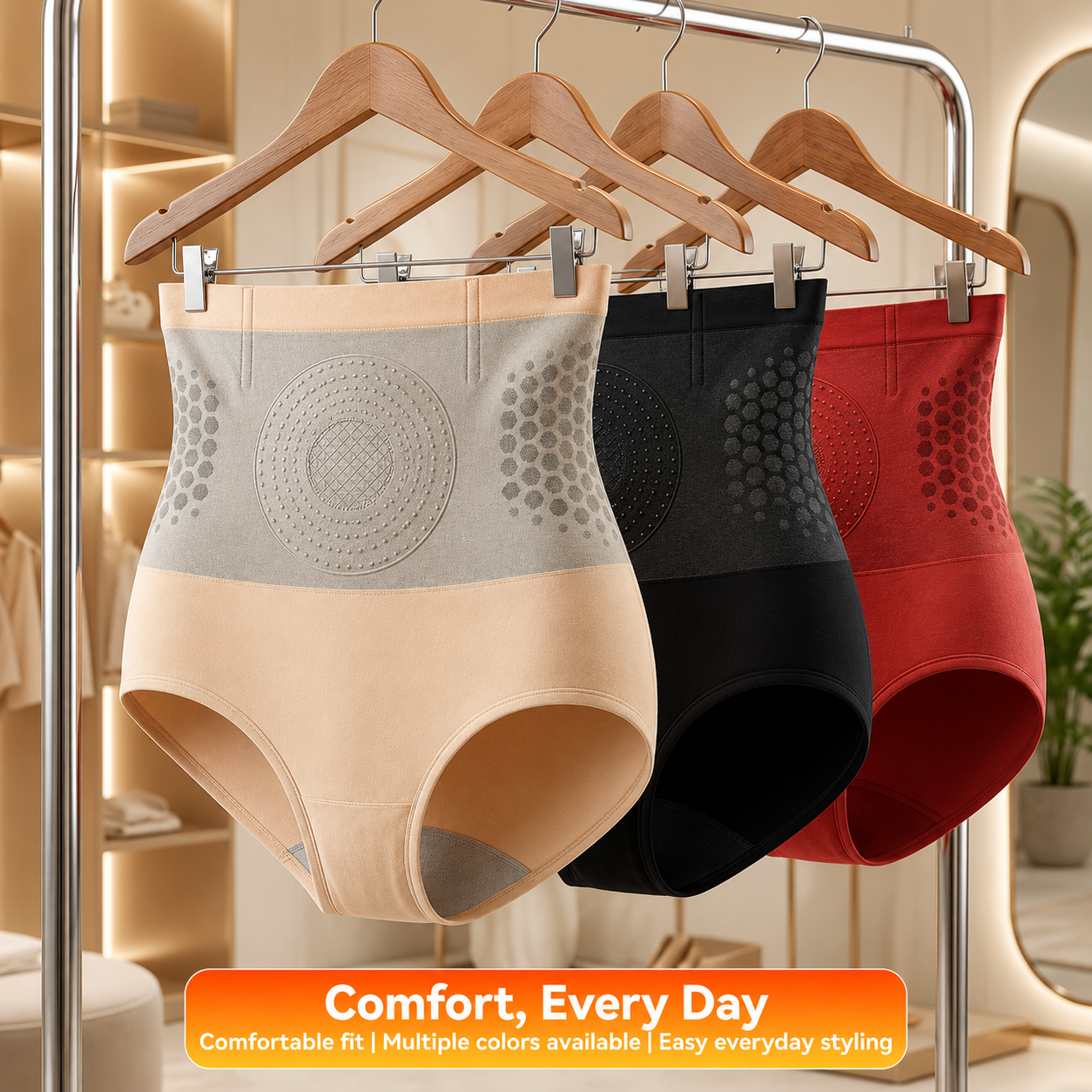 🔥 4-in-1 Micro-Particle Sculpting Shorts for a Slimmer Shape ✨ All-Day Comfort & Body-Hugging Fit